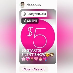 $5 STARTS!
